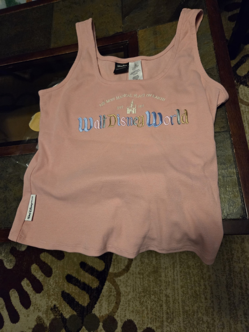 Her Universe Pink Walt Disney World Tank Top